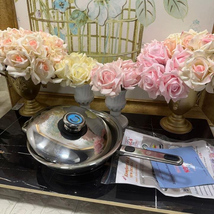 Termostatlı Tava Tıplı Tencere 24 Cm 2,5 Lıtre Ggs Solıngen Komfort