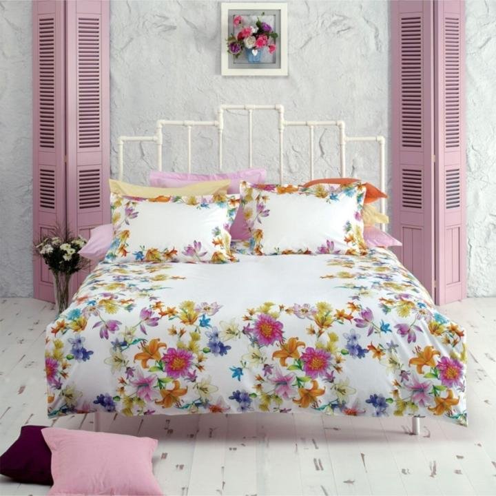 Neroli Percale Tek Kişilik Nevresim Takımı 1 Yastık