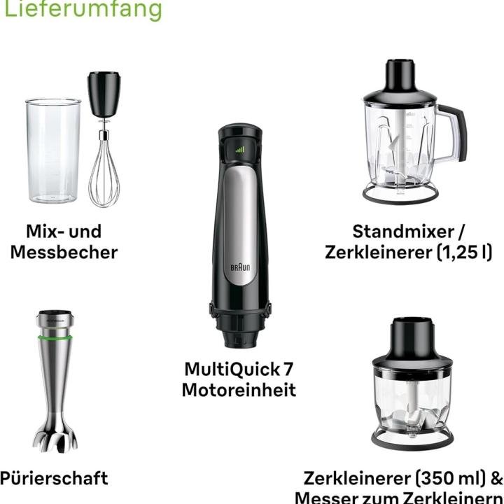 Mq7045x Multiquick 7 1000 W El Blender Seti