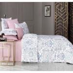 Beyaz Pamuk Saten Nevresim Takımı Çift Kişilik