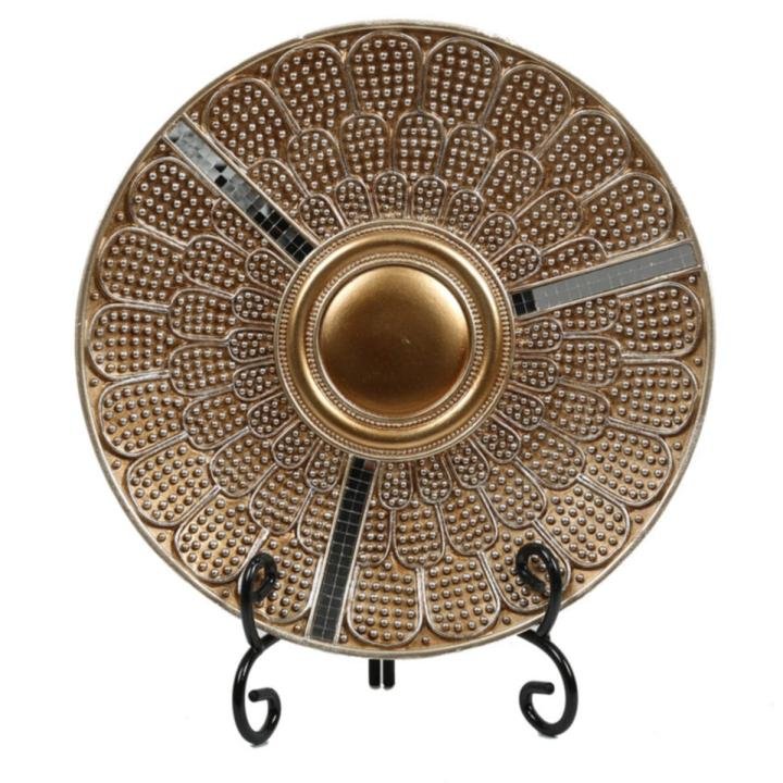 Nokta Desen Tabak 34 Cm