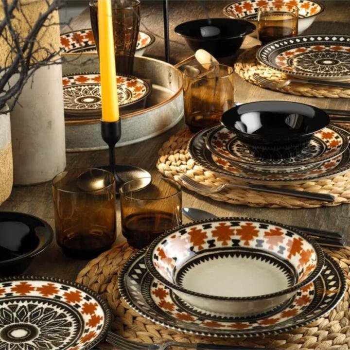 Nano Ceram 24 Parça Yemek Seti 89067