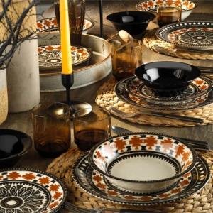 Nano Ceram 24 Parça Yemek Seti 89067