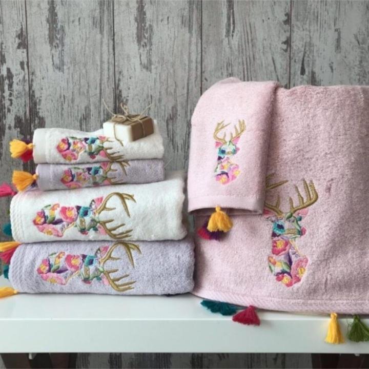 6'lı Bambu Yüz Havlusu Seti