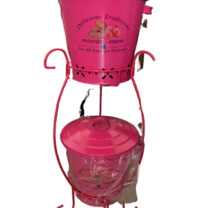 Akay Ferforje Patates Soğan Kovası