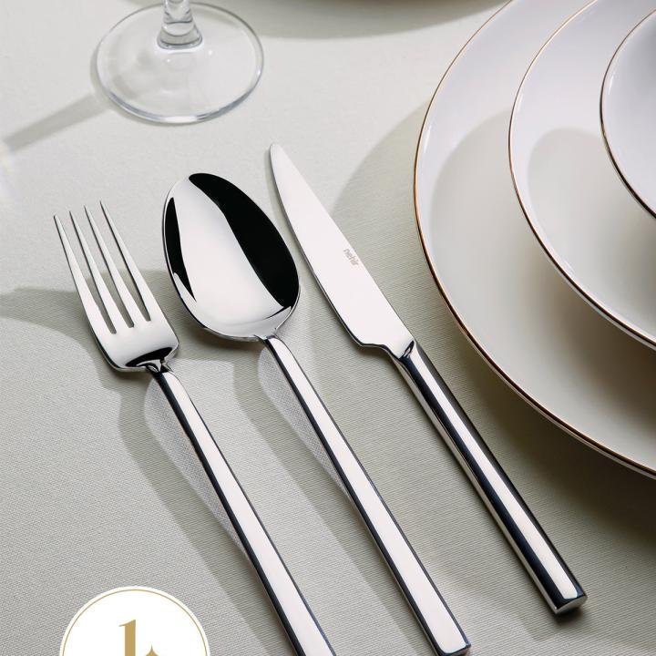 Dalyan Sade 12 Kişilik 89 Parça Kutulu Çatal Kaşık Bıçak Takımı