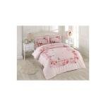 Katre Nevresim Takımı Fıtted Çift Kişilik Pudra