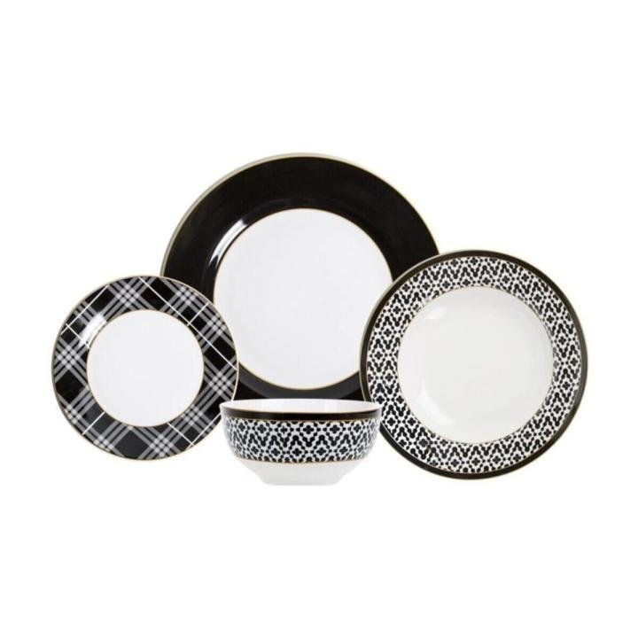 Eva 24 Parça Porselen Yemek Takımı