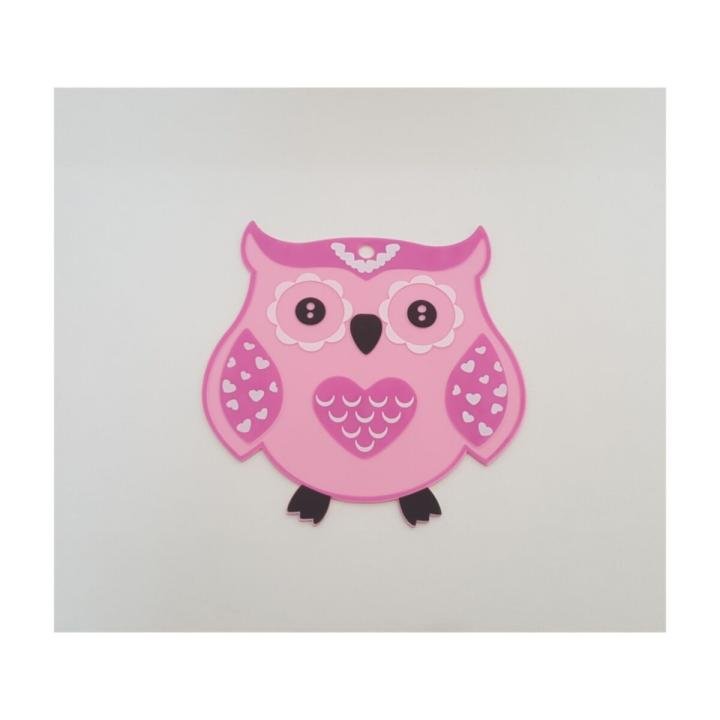 Pembe Silikon Baykuş Nihale