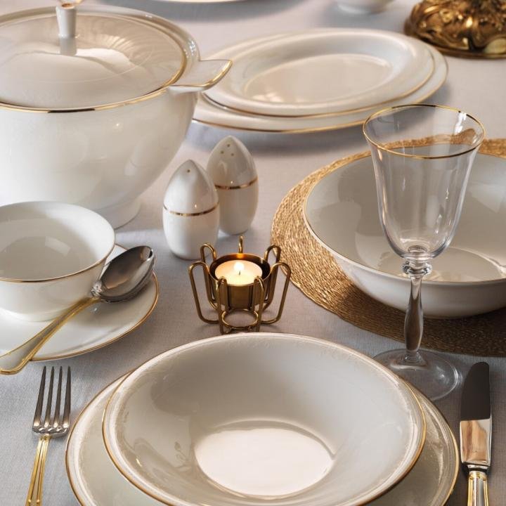 Georges Bone China 60 Parça Yemek Takımı