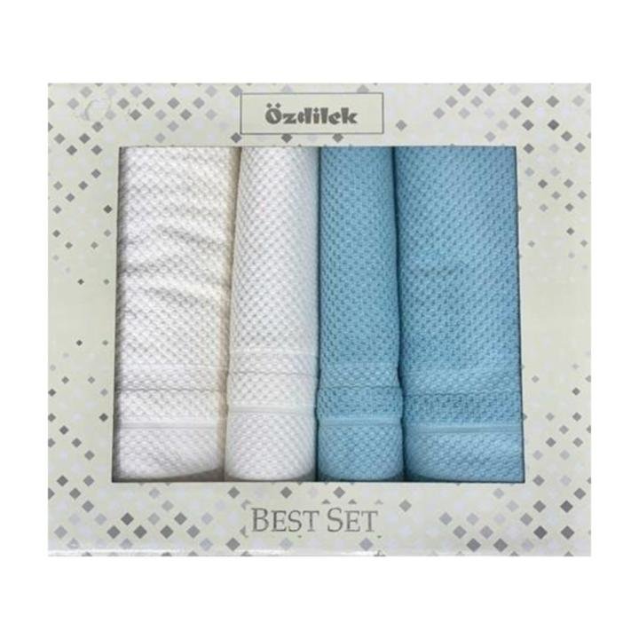 Devon Best Set Hamam Takımı Krem - Mint