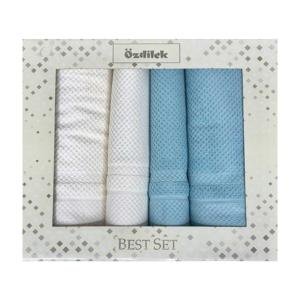Devon Best Set Hamam Takımı Krem - Mint