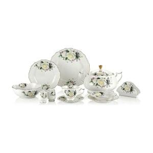 85 Parça Ytb-8504 Bone China Yemek Takımı