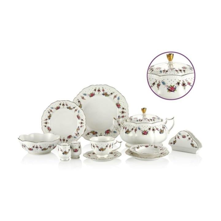 85 Parça Excellent Bone China Yemek Takımı