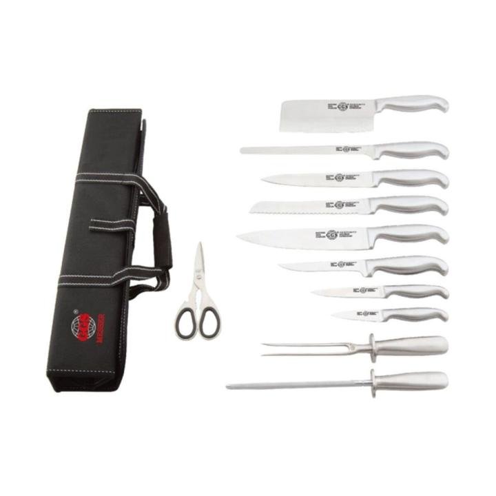 BIÇAK SETI 12 PARÇA PROFESYONEL ÇANTALI GGS SOLINGEN Profiline