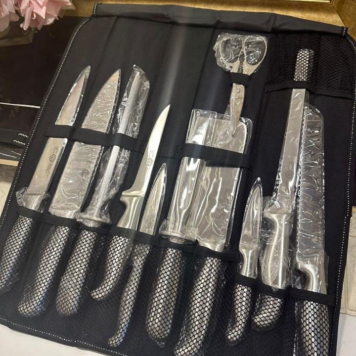 BIÇAK SETI 12 PARÇA PROFESYONEL ÇANTALI GGS SOLINGEN Profiline