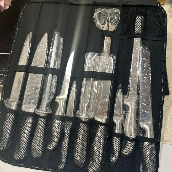 BIÇAK SETI 12 PARÇA PROFESYONEL ÇANTALI GGS SOLINGEN Profiline