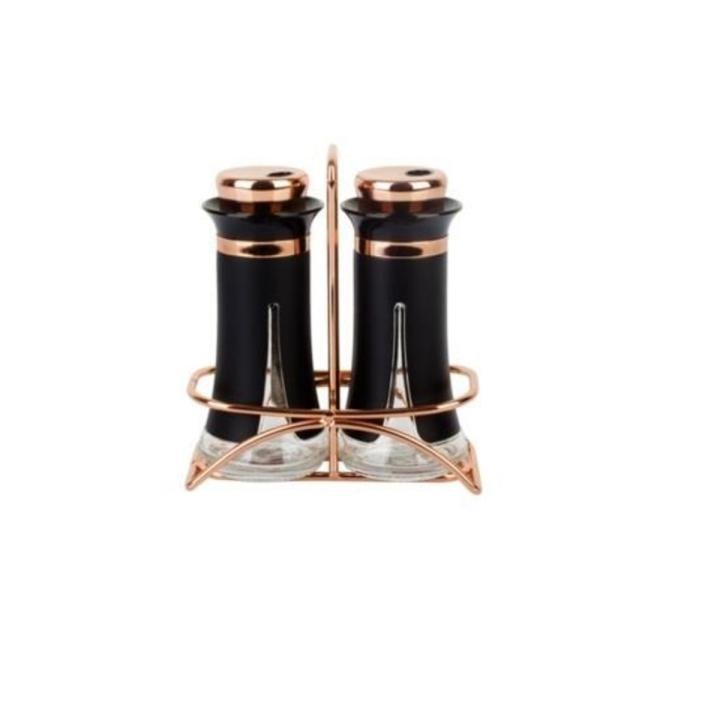 2 Parça Stantlı Tuzluk Biberlik Set Alg-010112