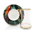 Barok Art Tropik 6'lı Çay Takımı Koleksiyon
