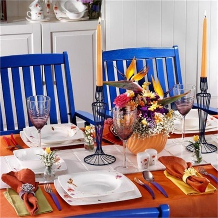 Porselen Aliza Bone 83 Parça 25127 Dekor Yemek Takımı