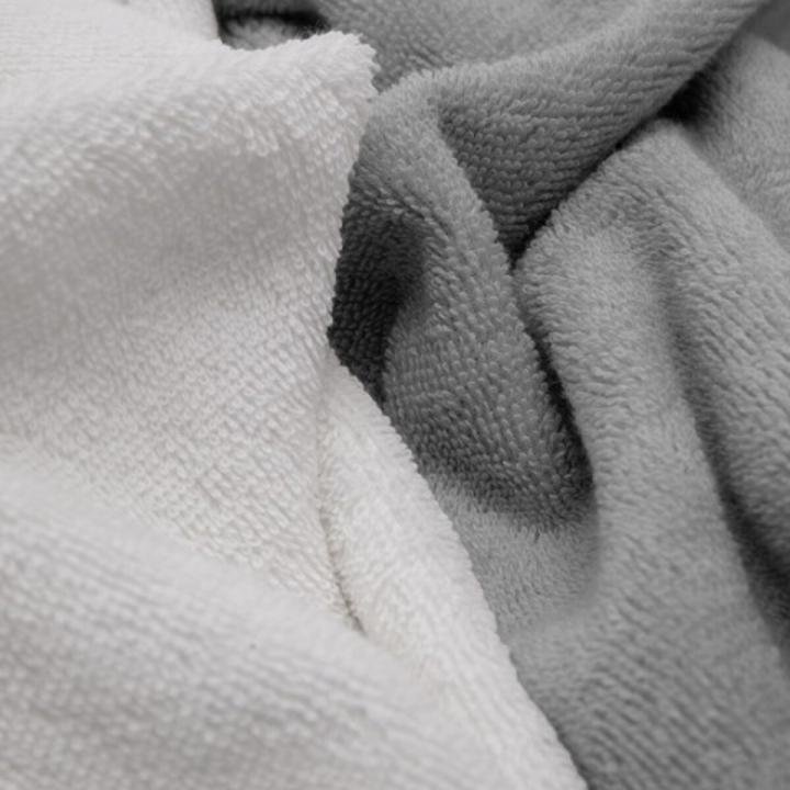 Elissa Best Set Hamam Takımı - Gri - Beyaz