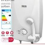 Selen Elektrikli Şofben