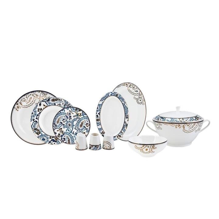 Dream 60 Parça 12 Kişilik Bone Yemek Takımı