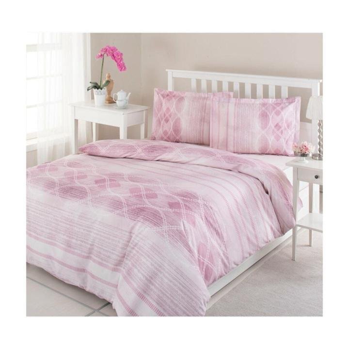 Çift Kişilik Ranforce Nevresim Takımı Sonia Mürdüm