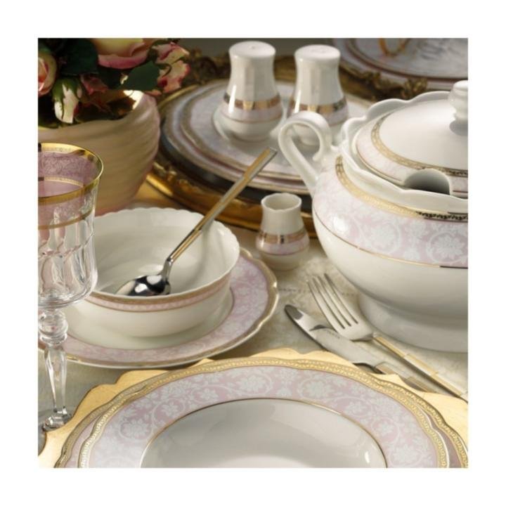 Bone Olympos 62 Parça Bone Yemek Takımı-93374