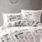 Tek Kişilik Nevresım Takımı Axel 100% Pamuk Black