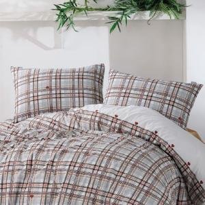 Tek Kişilik Nevresım Takımı Upsalla 100% Pamuk Multı