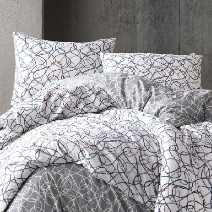 Tek Kişilik Nevresım Takımı Syracus 100% Pamuk Multı