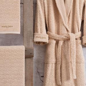 Gladis Bej Pamuklu Çoklu L Kadın Bornoz