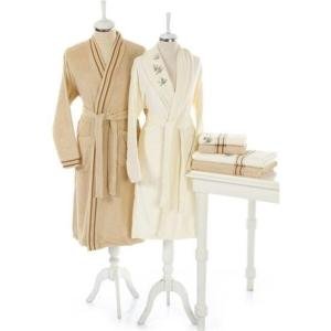 Reneta Aile Bornoz Seti Krem - Bej