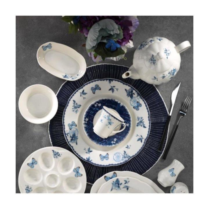 Bone Olympos Desen Kahvaltı Takımı 36 Parça 9742