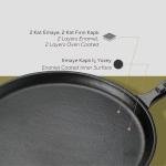 Döküm Krep/pizza/pancake Tavası,yuvarlak,metal Saplı Çap 26 Cm Lvecoykrp26