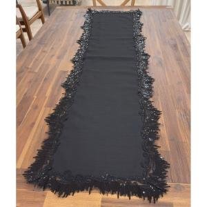 Özel Üretim Runner siyah 40x160