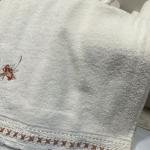 Kopanaki 6lı Bornoz Seti (krem -pudra)