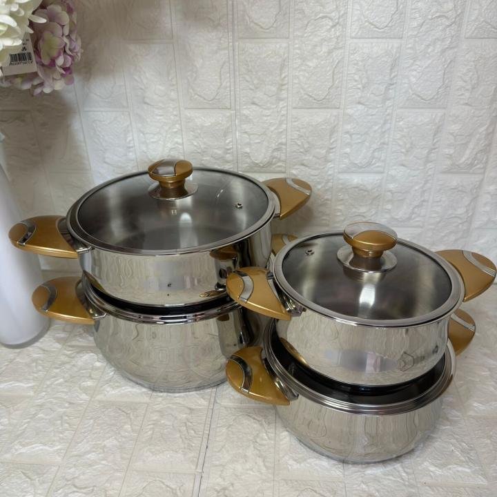 18 Parça Çelik Çeyiz Seti Gold Clk18cyzcrbgld