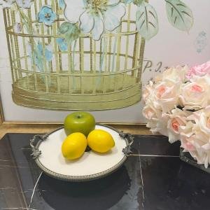 Frame Antik Kulplu Porselen 25 cm Sunumluk 26*29*8