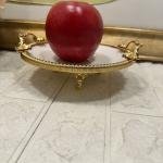 Frame Gold Kulplu Porselen 19 cm Sunumluk 21*24*8