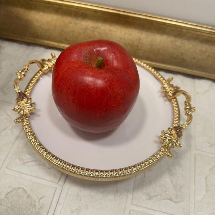 Frame Gold Kulplu Porselen 19 cm Sunumluk 21*24*8