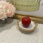 Frame Gold Kulplu Porselen 19 cm Sunumluk 21*24*8