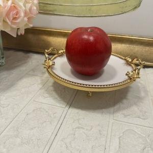 Frame Gold Kulplu Porselen 19 cm Sunumluk 21*24*8