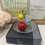 Hanedan Antik 2 Katlı Sunumluk 29*29*25