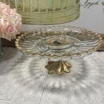 Valera Gold Yaldızlı Dik Bölmeli 29 cm Sunumluk 29*29*16