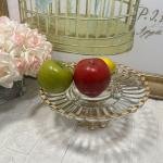 Valera Gold Yaldızlı Dik Bölmeli 29 cm Sunumluk 29*29*16