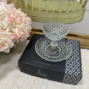 Hanedan Gümüş Katlı Çerezlik 18*18*14