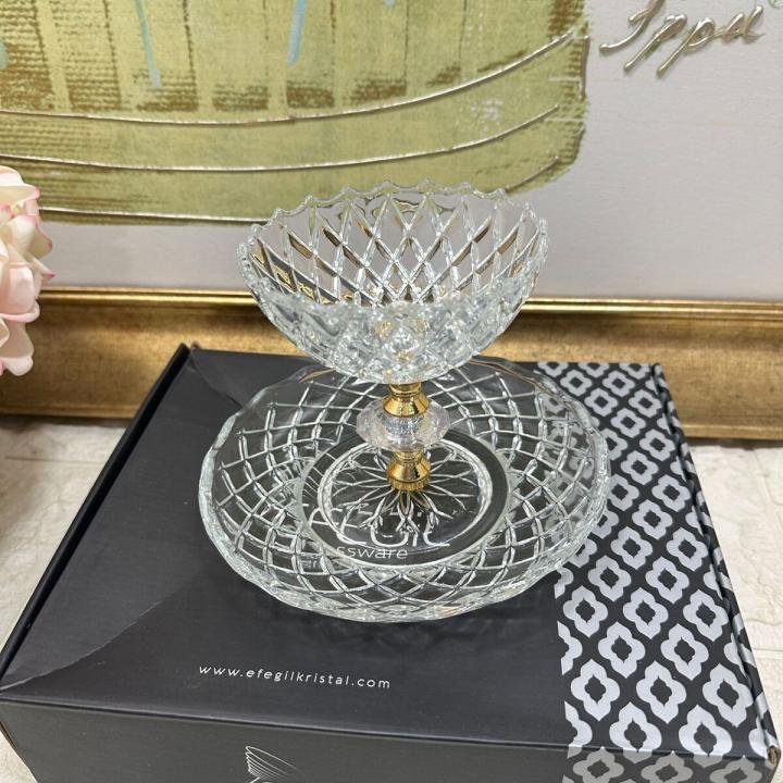 Hanedan Altın Katlı Çerezlik 18*18*14