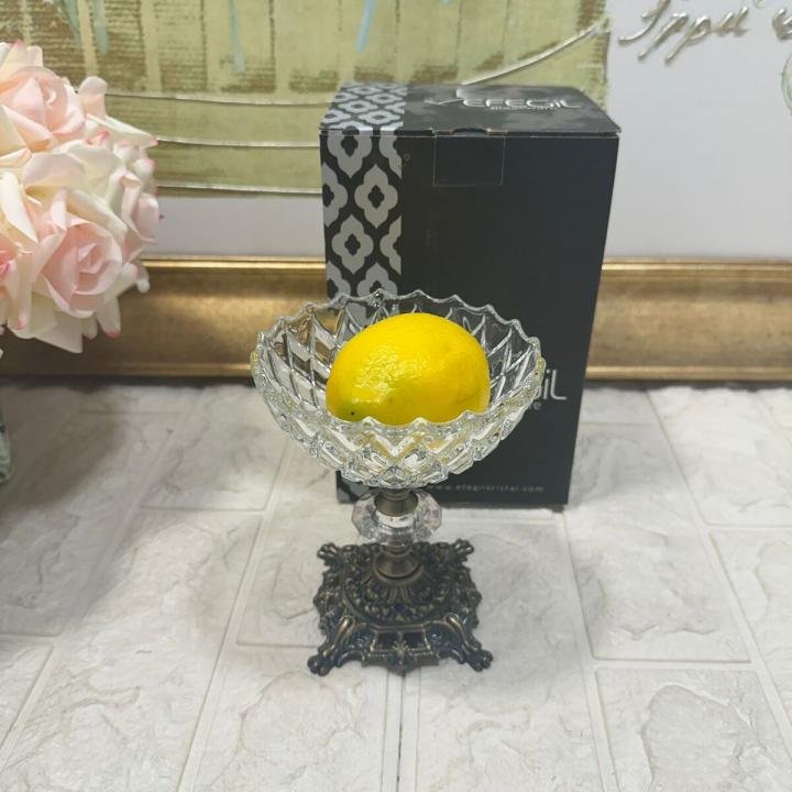 Hanedan Antik 18 cm Ayaklı Sunumlık 12*12*14